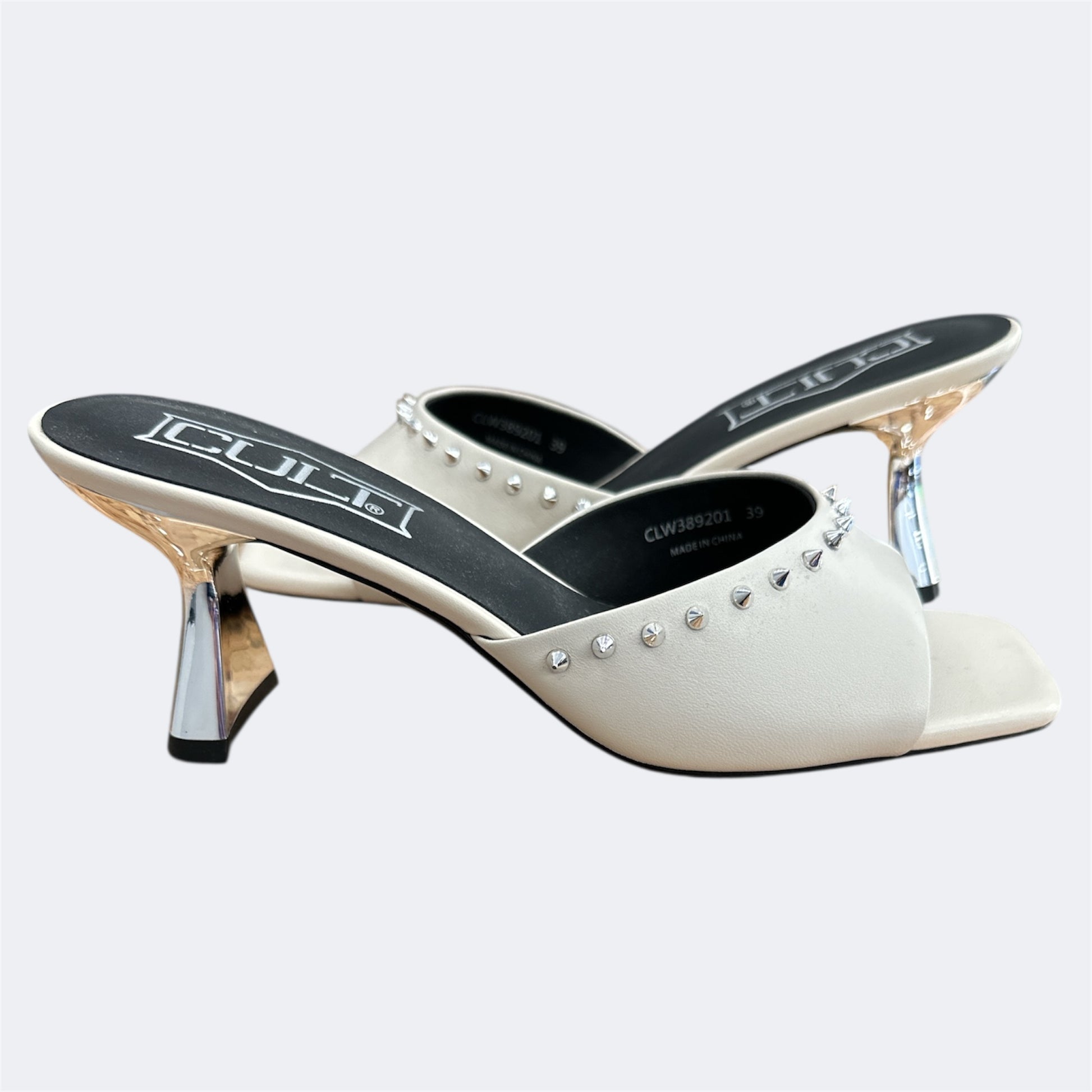CULT AVRIL 3892 SANDAL W LEATHER OFF WHITE