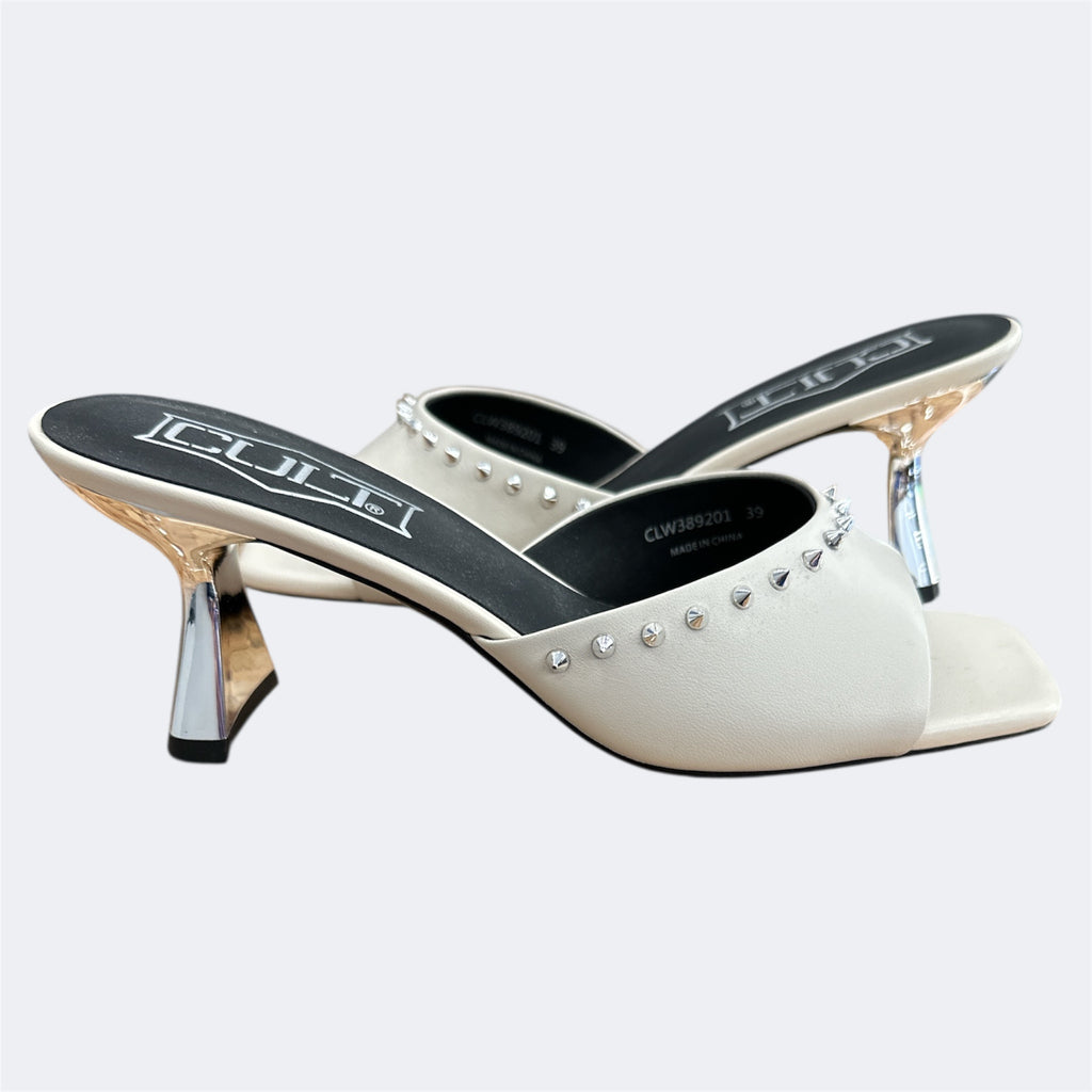 CULT AVRIL 3892 SANDAL W LEATHER OFF WHITE