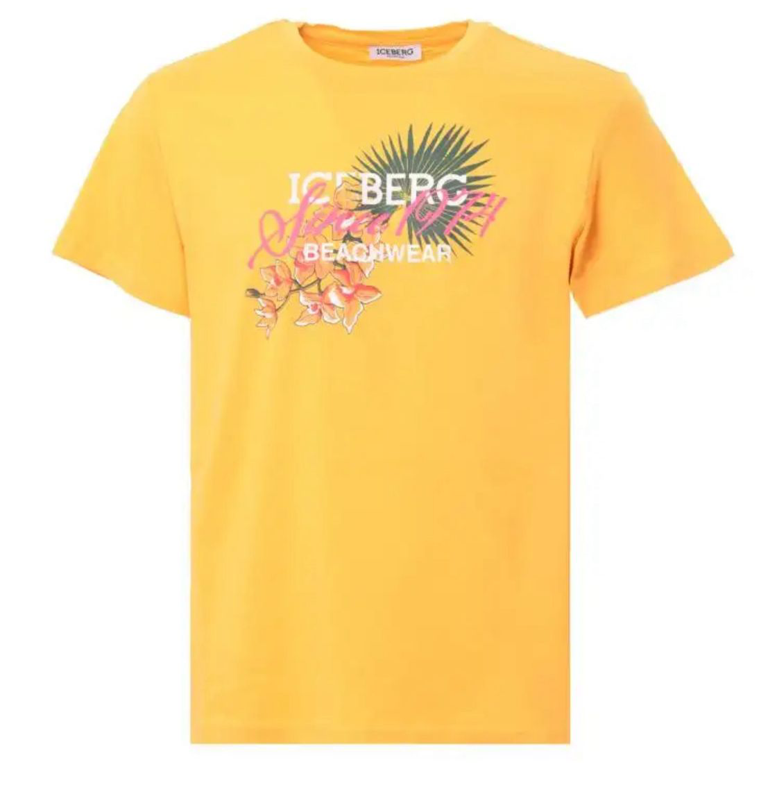 ICEBERG T-SHIRT STAMPA FLOWER