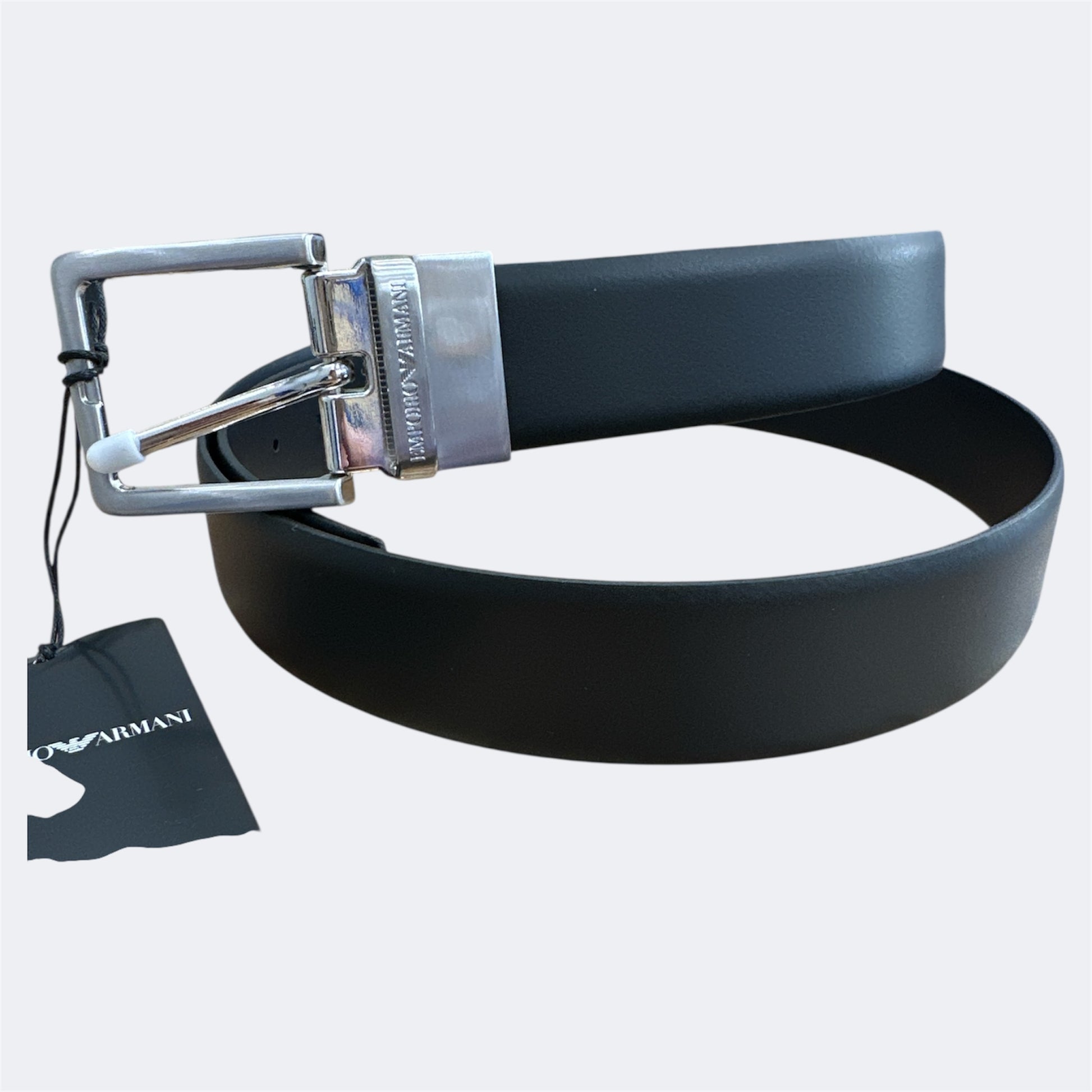 EMPORIO ARMANI CINTURA IN PELLE