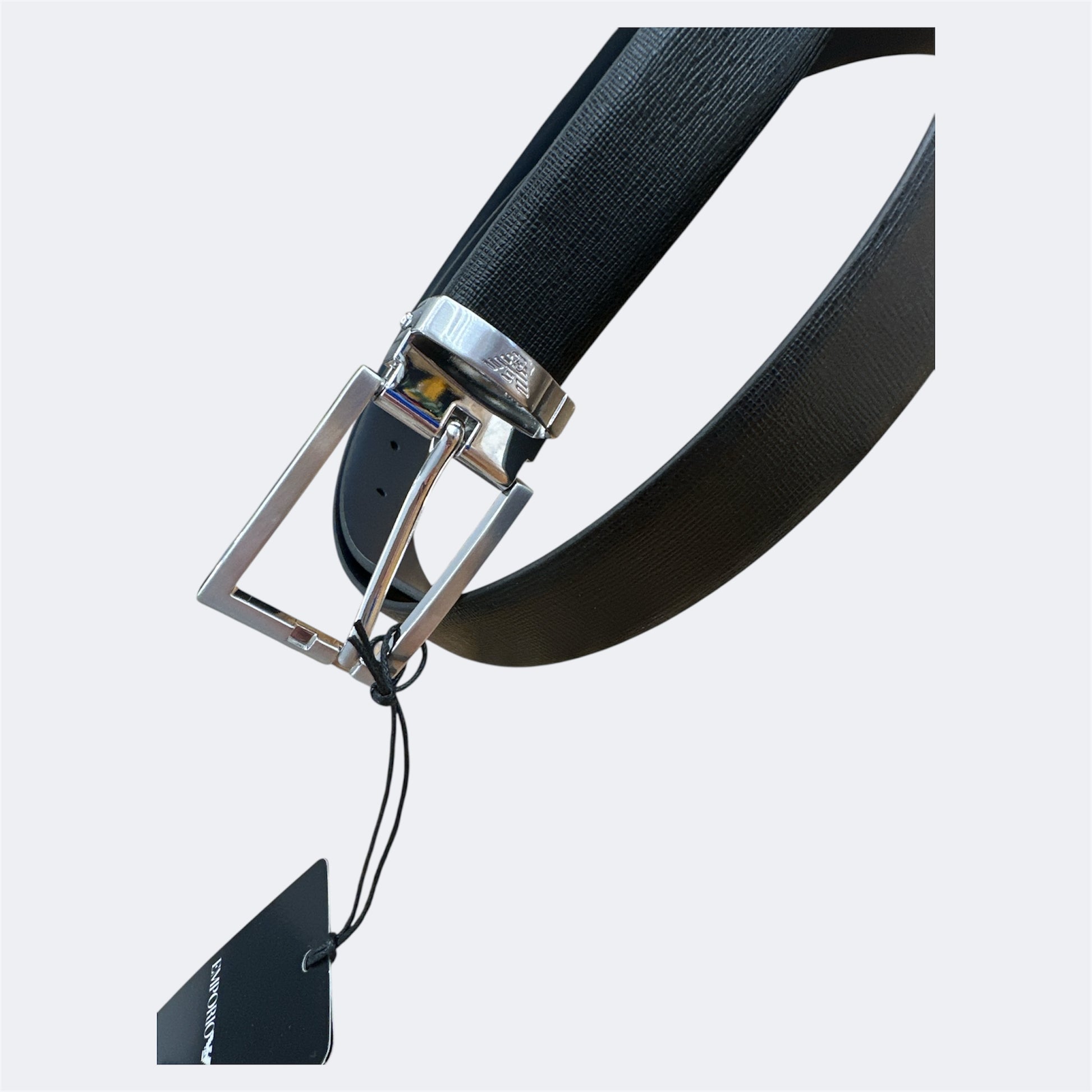 EMPORIO ARMANI CINTURA IN PELLE