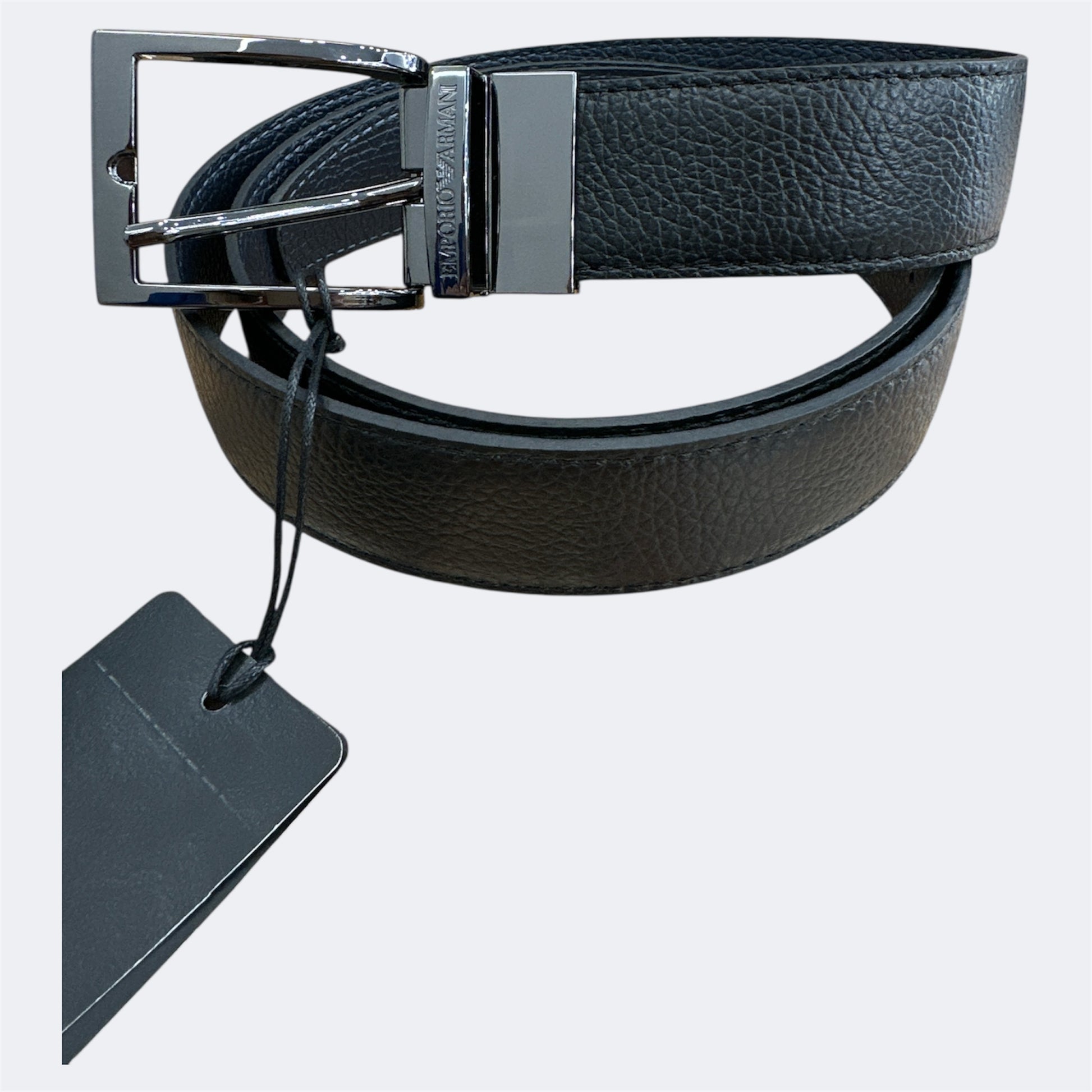 EMPORIO ARMANI CINTURA IN PELLE