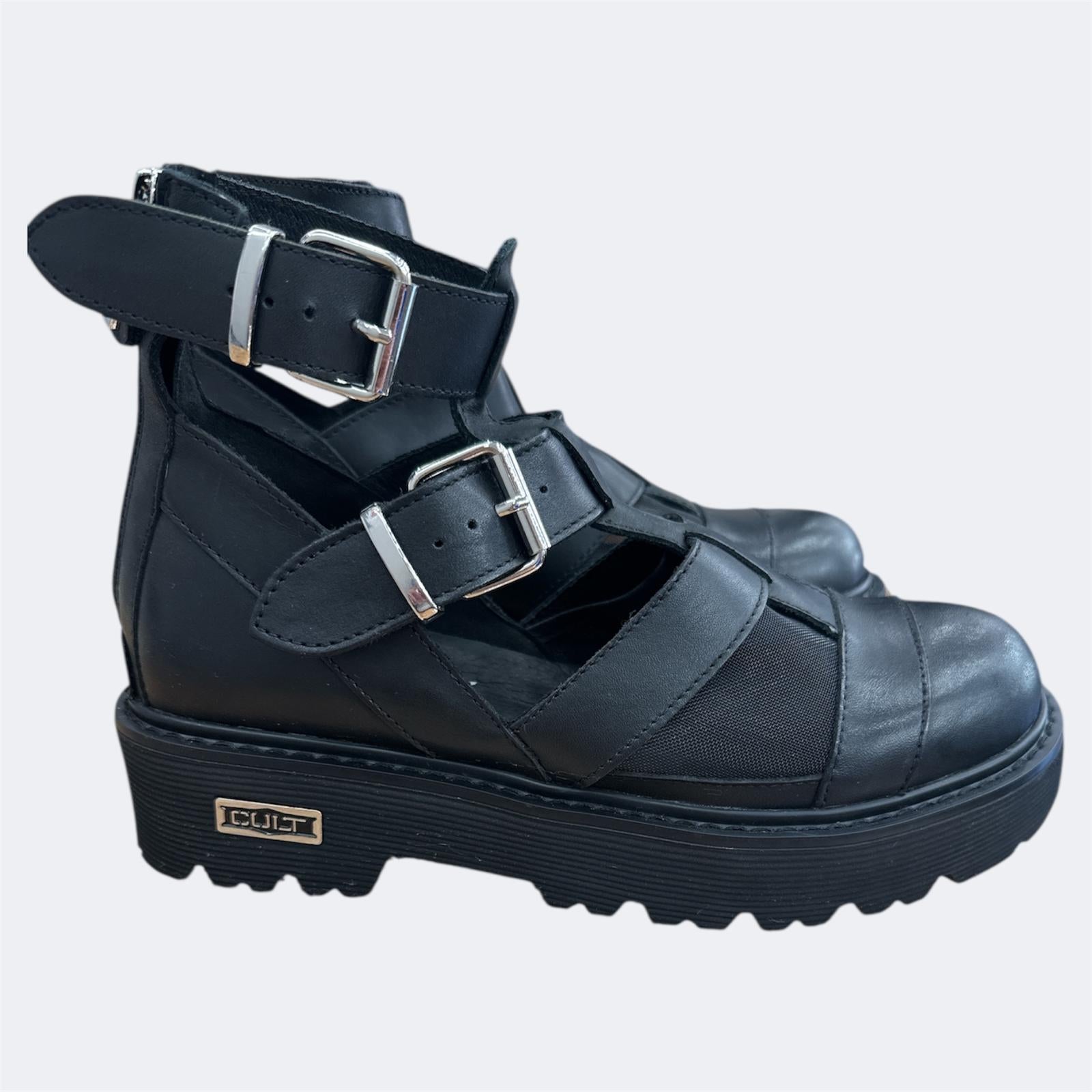 CULT SLASH 3400MID SANDAL W LEATHER/NET