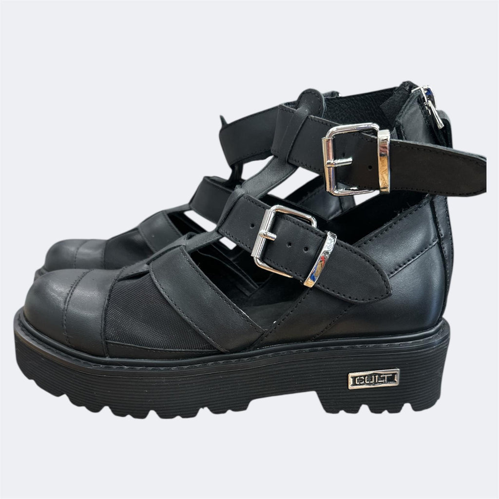 CULT SLASH 3400MID SANDAL W LEATHER/NET