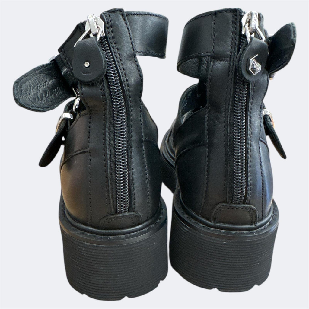 CULT SLASH 3400MID SANDAL W LEATHER/NET