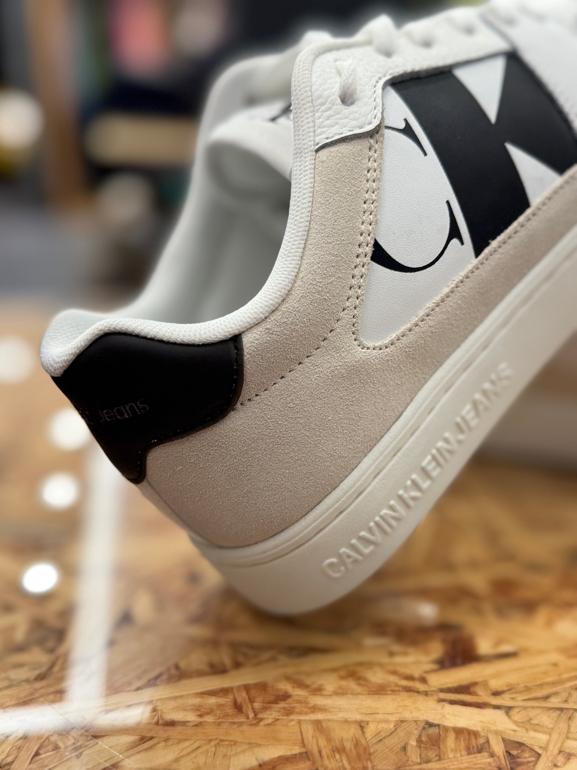 CALVIN KLEIN Classic Cupsole Sneaker Uomo Bright White Black