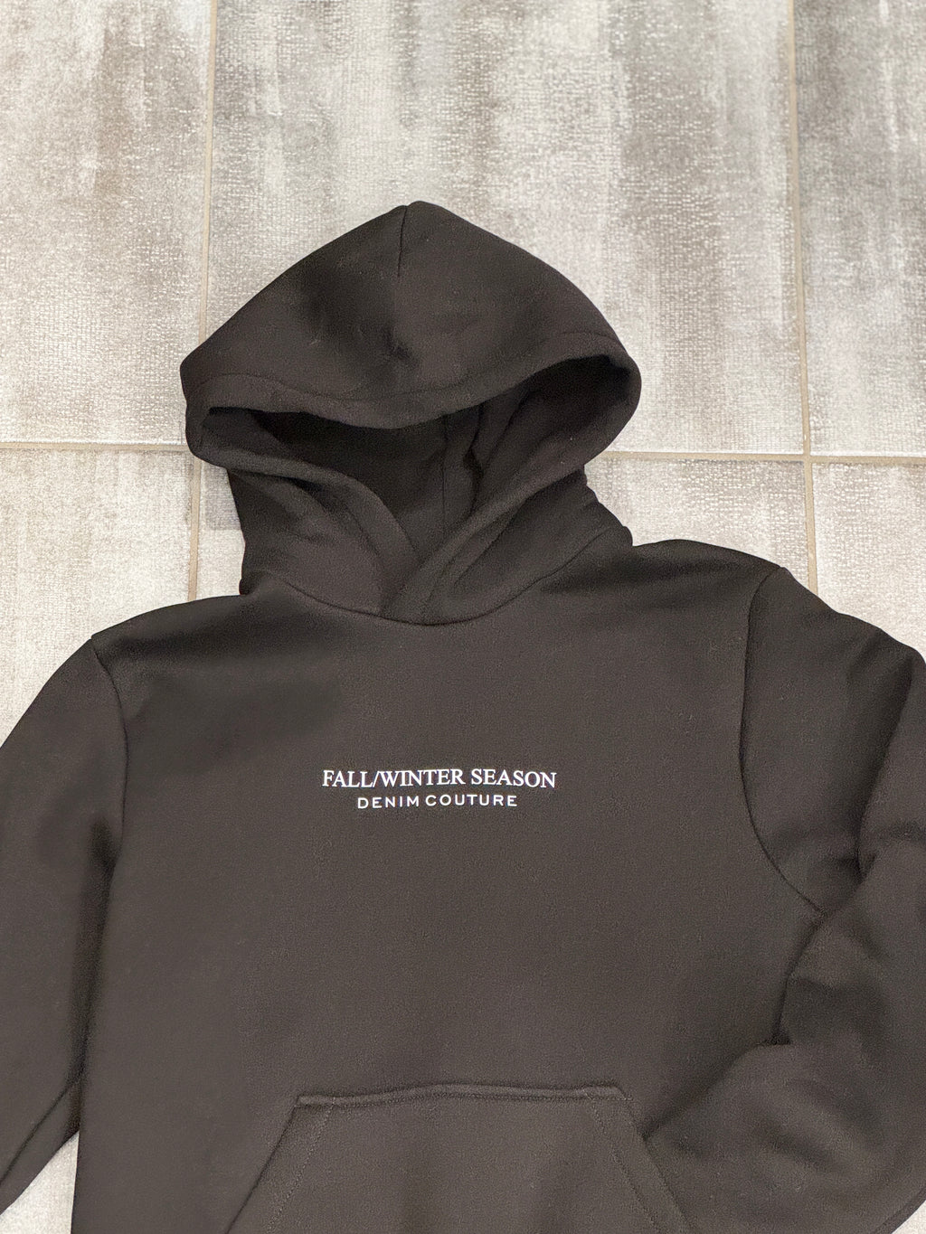 Patriot Felpa con Cappuccio e Stampa Posteriore