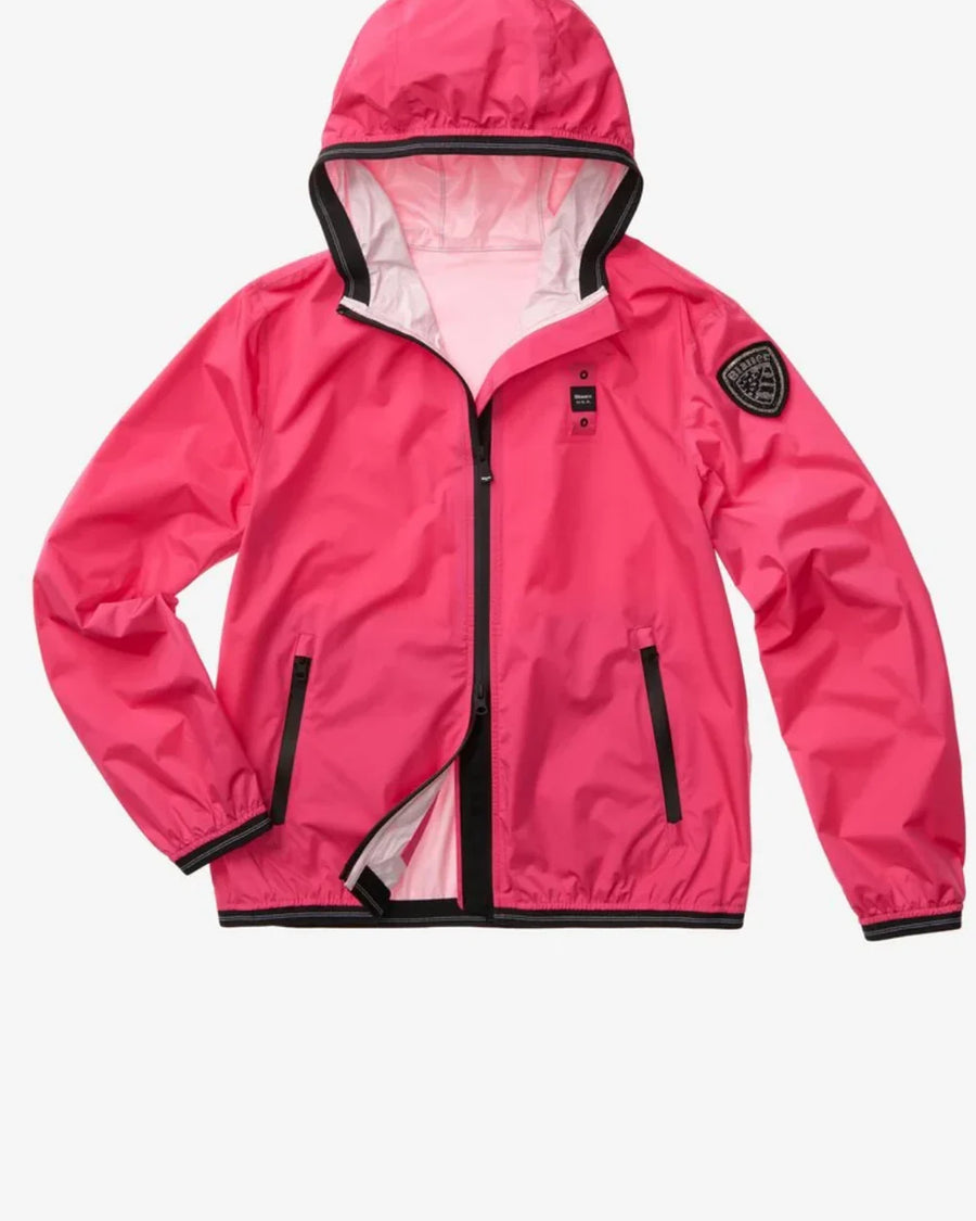 Blauer Giacca a Vento Nastrata Nay Donna