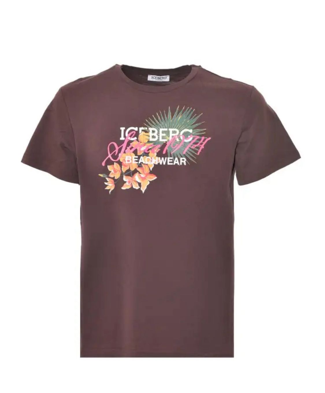 ICEBERG T-SHIRT STAMPA FLOWER