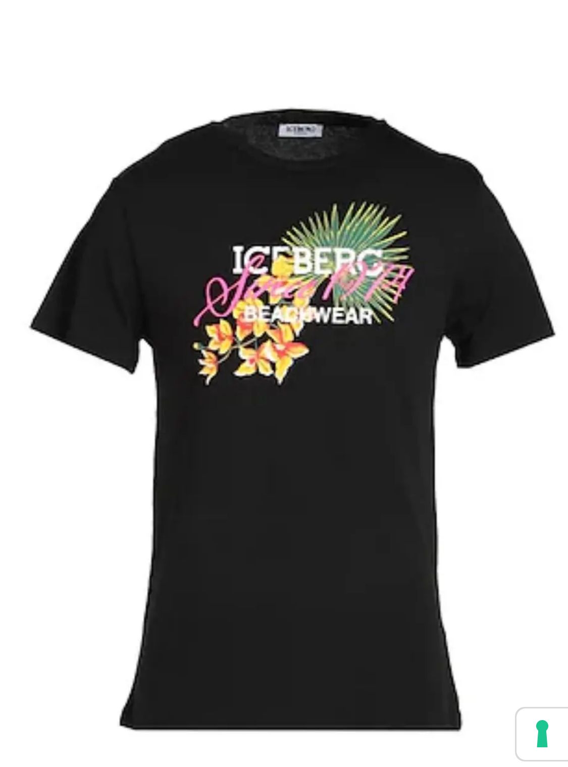 ICEBERG T-SHIRT STAMPA FLOWER