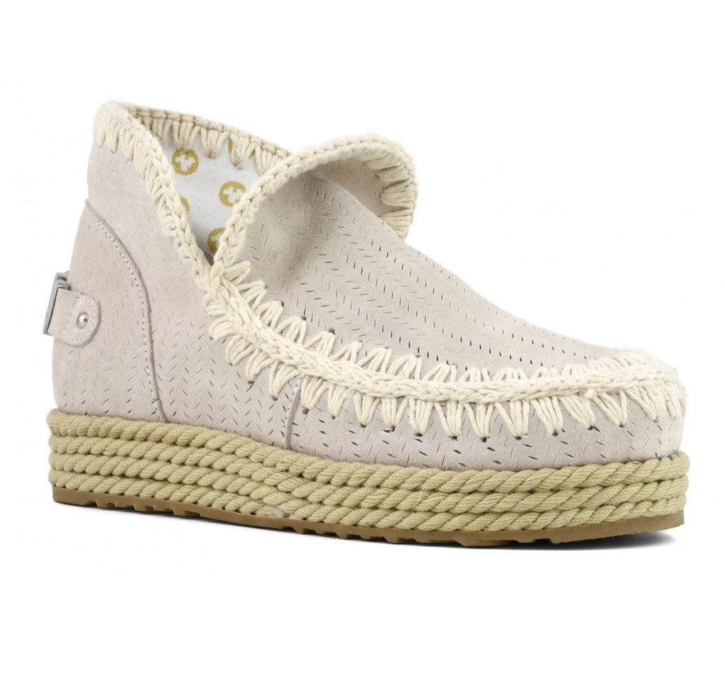Mou Eskimo Jute Big Metal Logo Donna