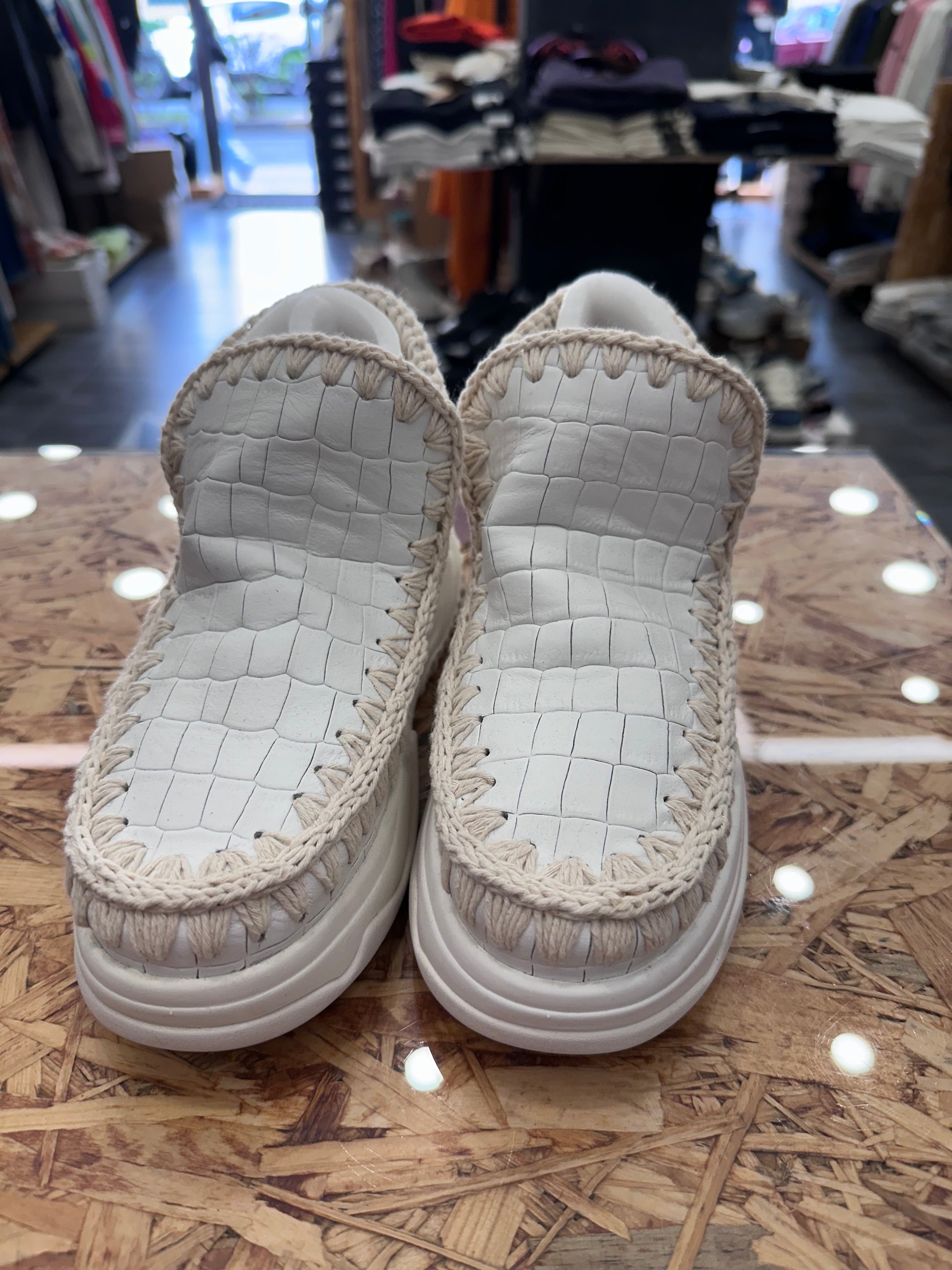 Mou Eskimo Trainer Leather Stivaletto Donna