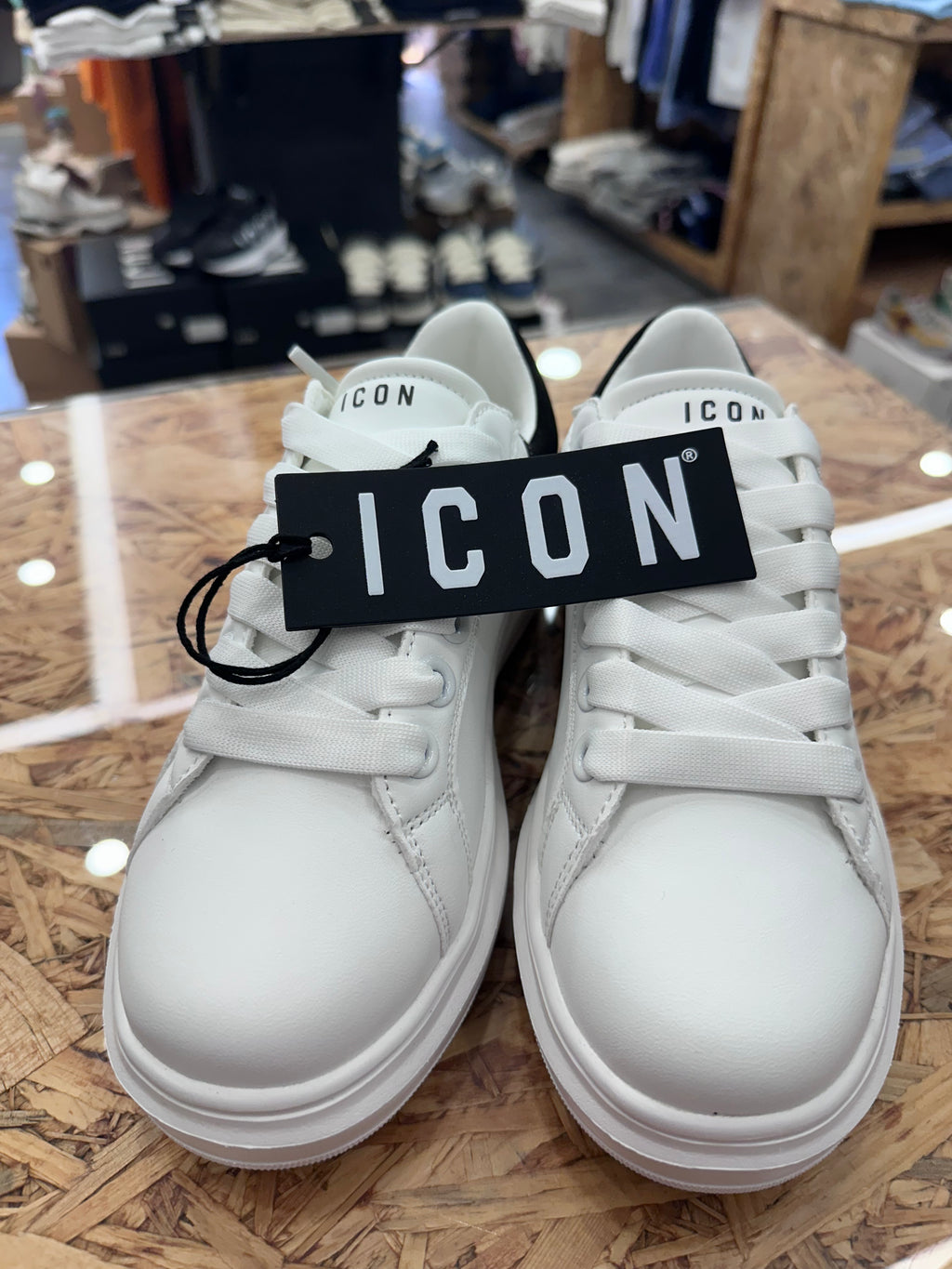 Icon Sneakers Donna con Logo a contrasto