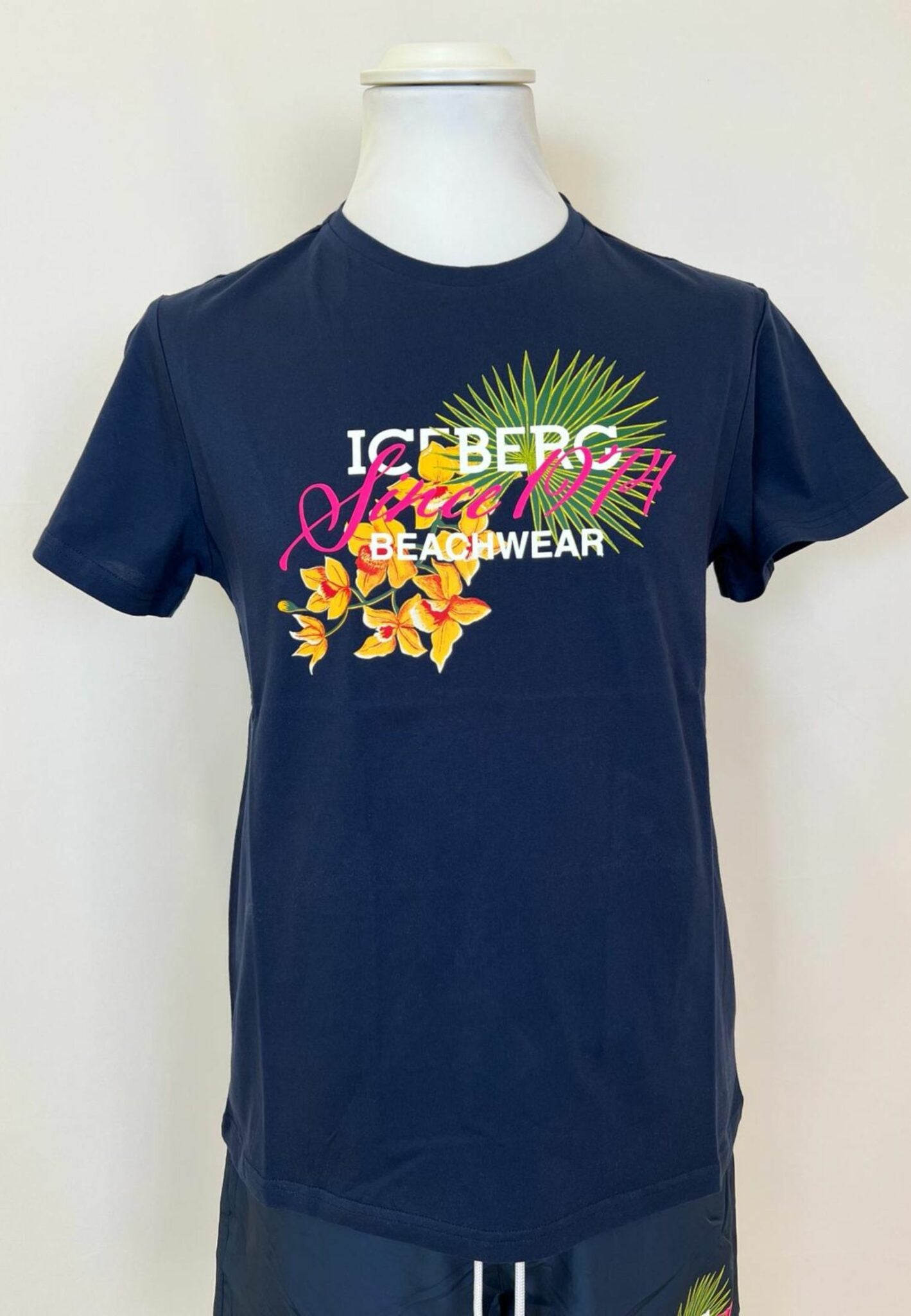ICEBERG T-SHIRT STAMPA FLOWER