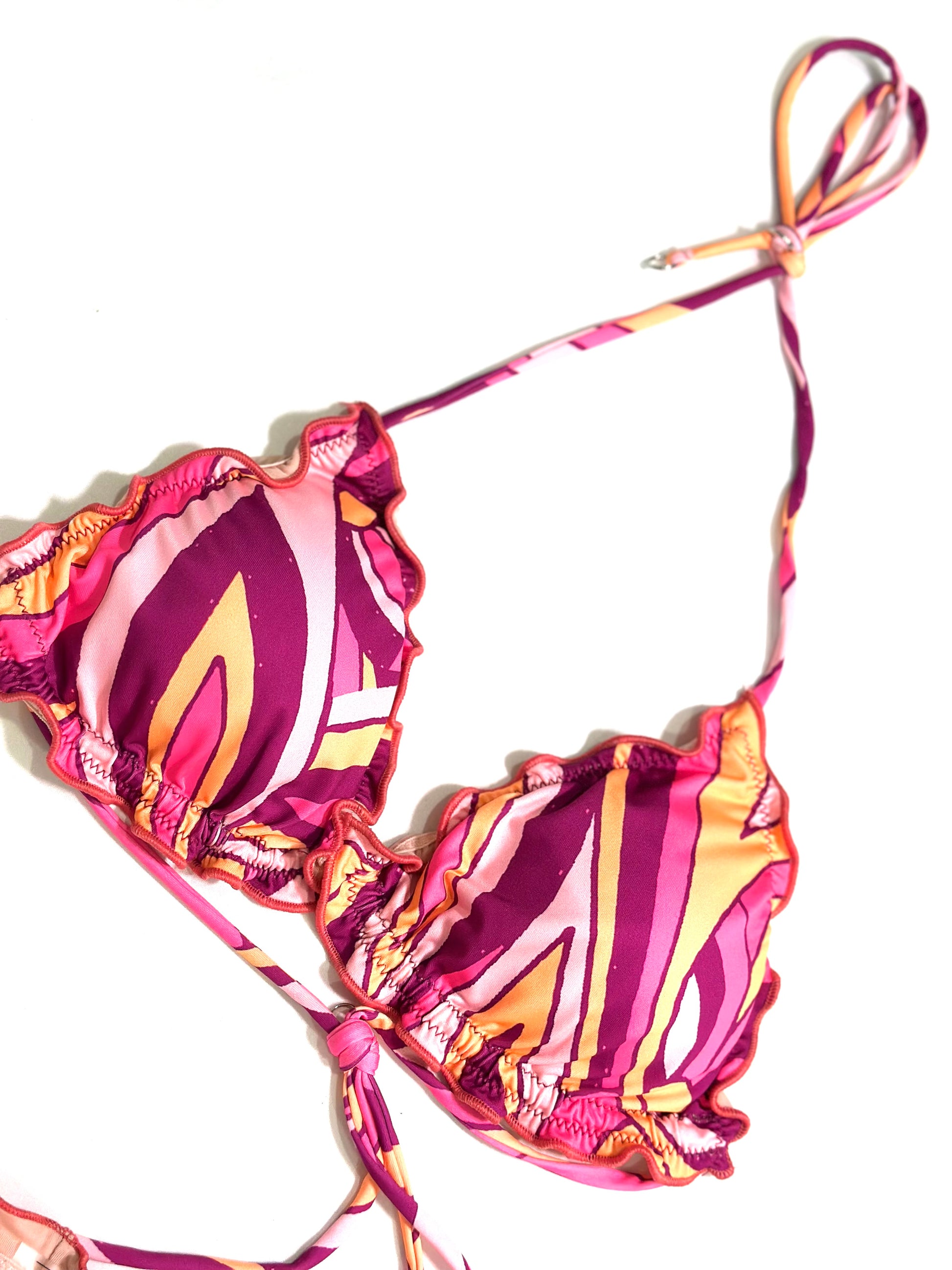 MEFUI COSTUME BIKINI TRIANGOLO CON SLIP REGOLABILE