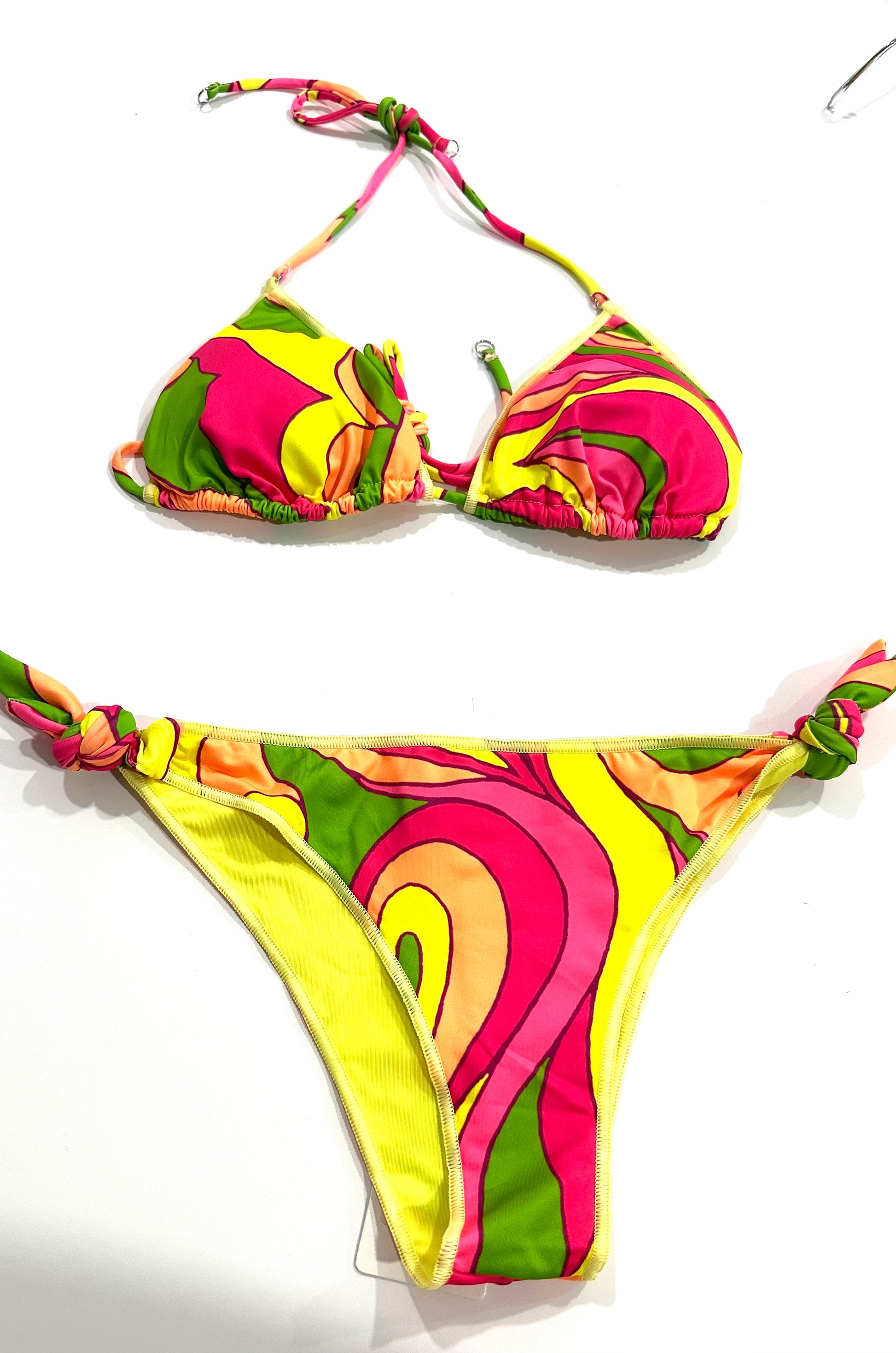 MEFUI COSTUME BIKINI TRIANGOLO CON SLIP REGOLABILE