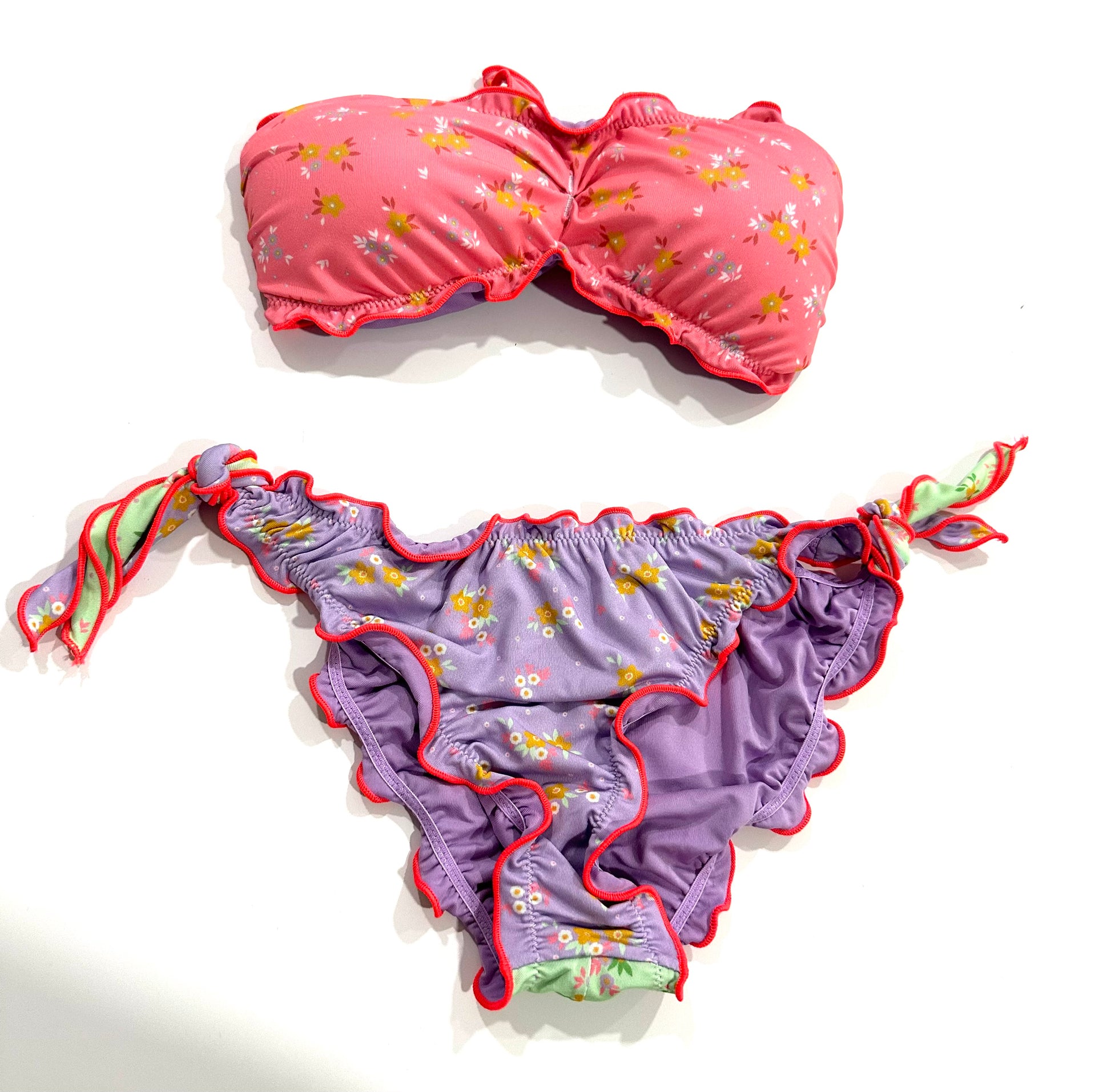 MEFUI COSTUME BIKINI FASCIA E SLIP REGOLABILE