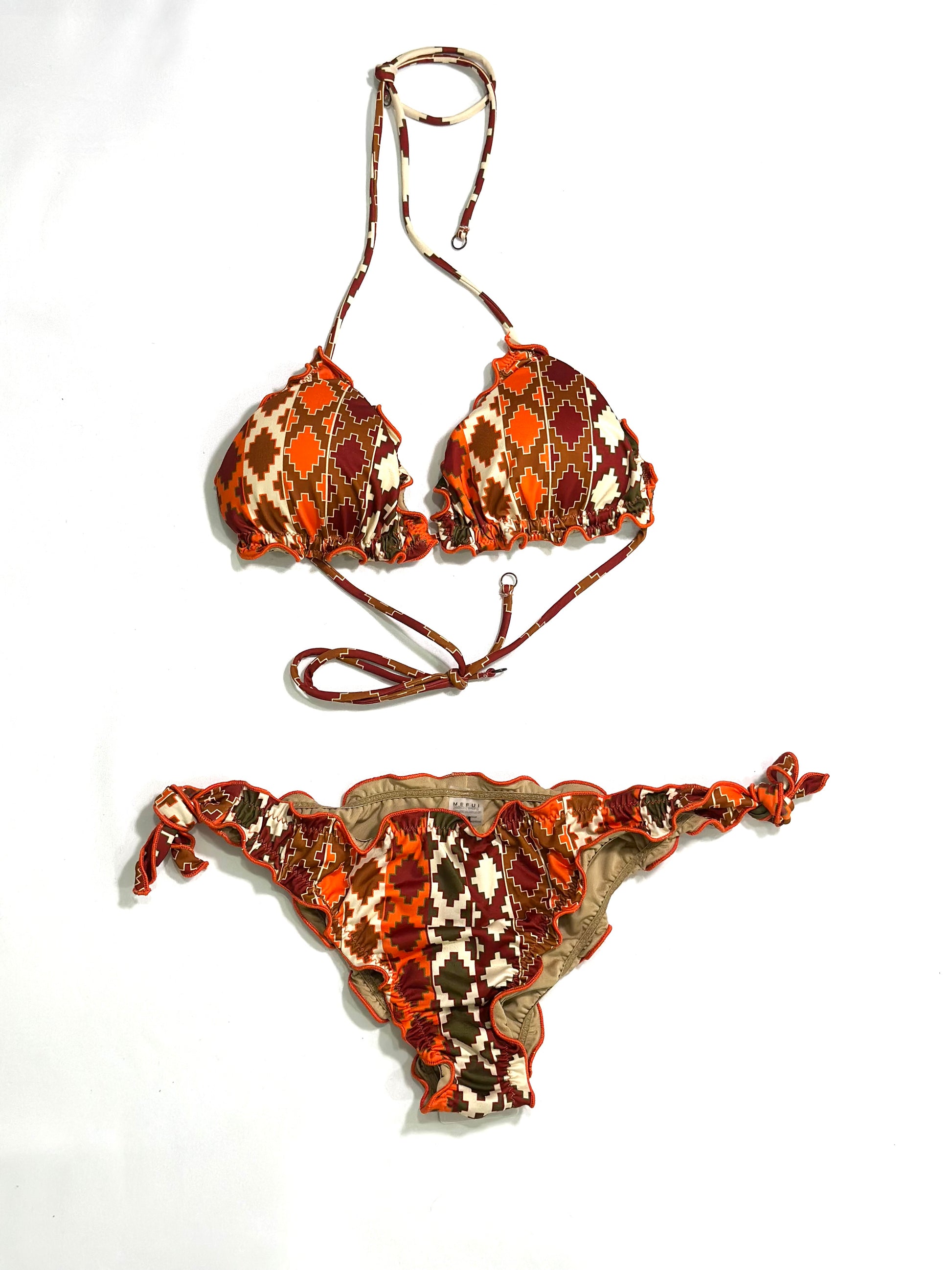 MEFUI COSTUME BIKINI TRIANGOLO SLIP REGOLABILE