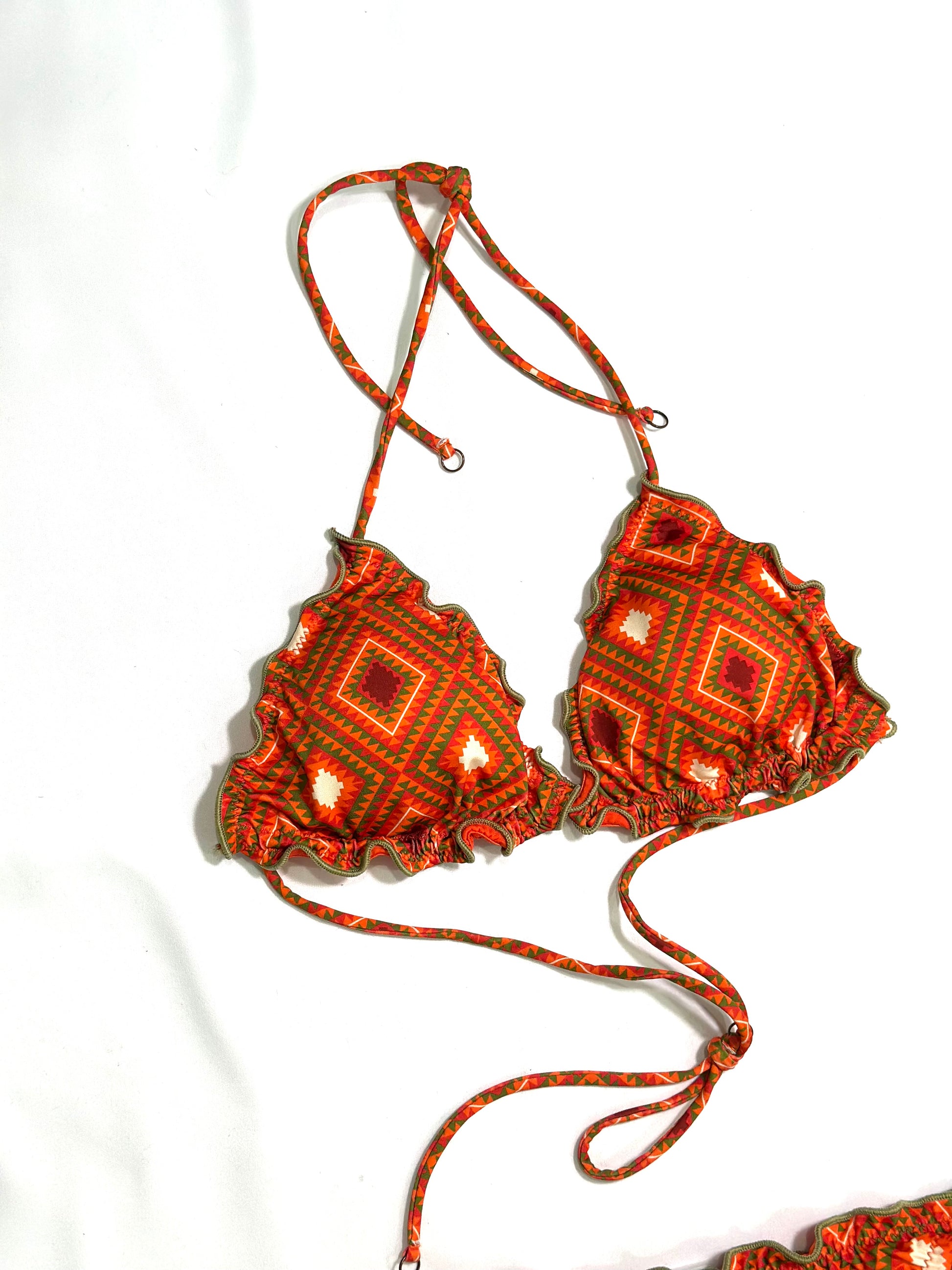 MEFUI COSTUME BIKINI TRIANGOLO CON SLIP REGOLABILE