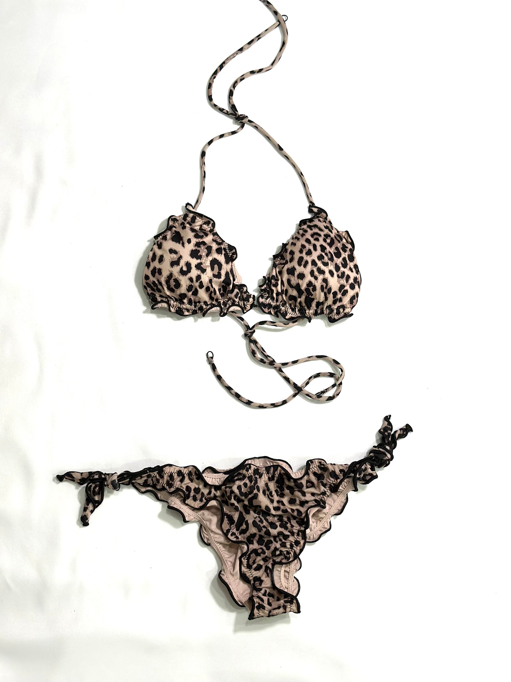 MEFUI COSTUME BIKINI TRIANGOLO CON SLIP REGOLABILE