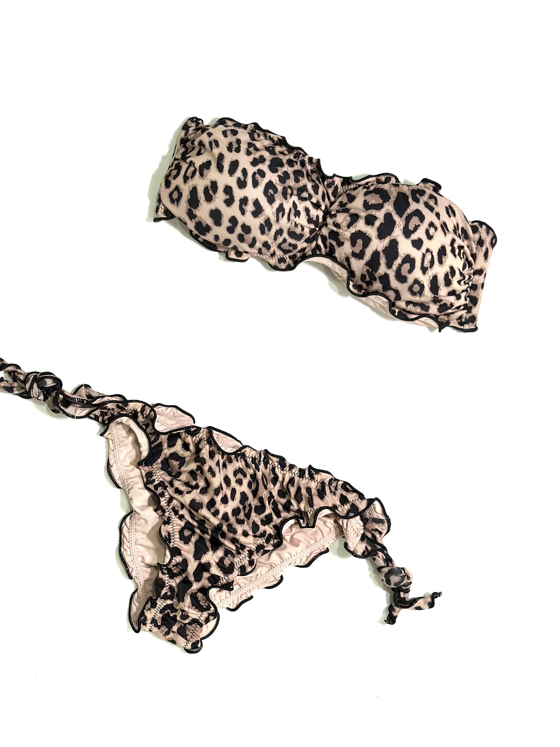 MEFUI COSTUME BIKINI A FASCIA CON SLIP REGOLABILE
