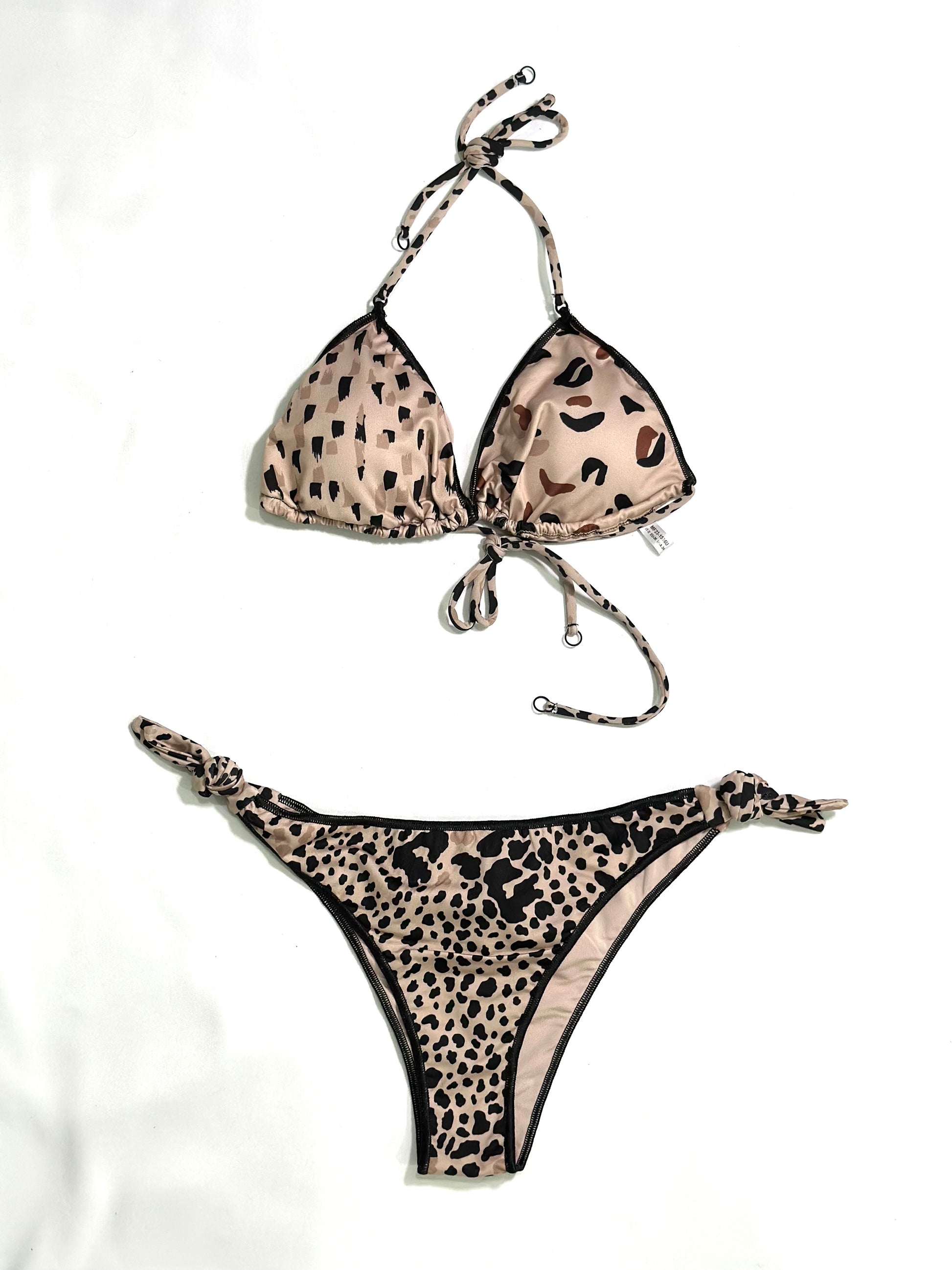 MEFUI COSTUME BIKINI TRIANGOLO CON SLIP REGOLABILE