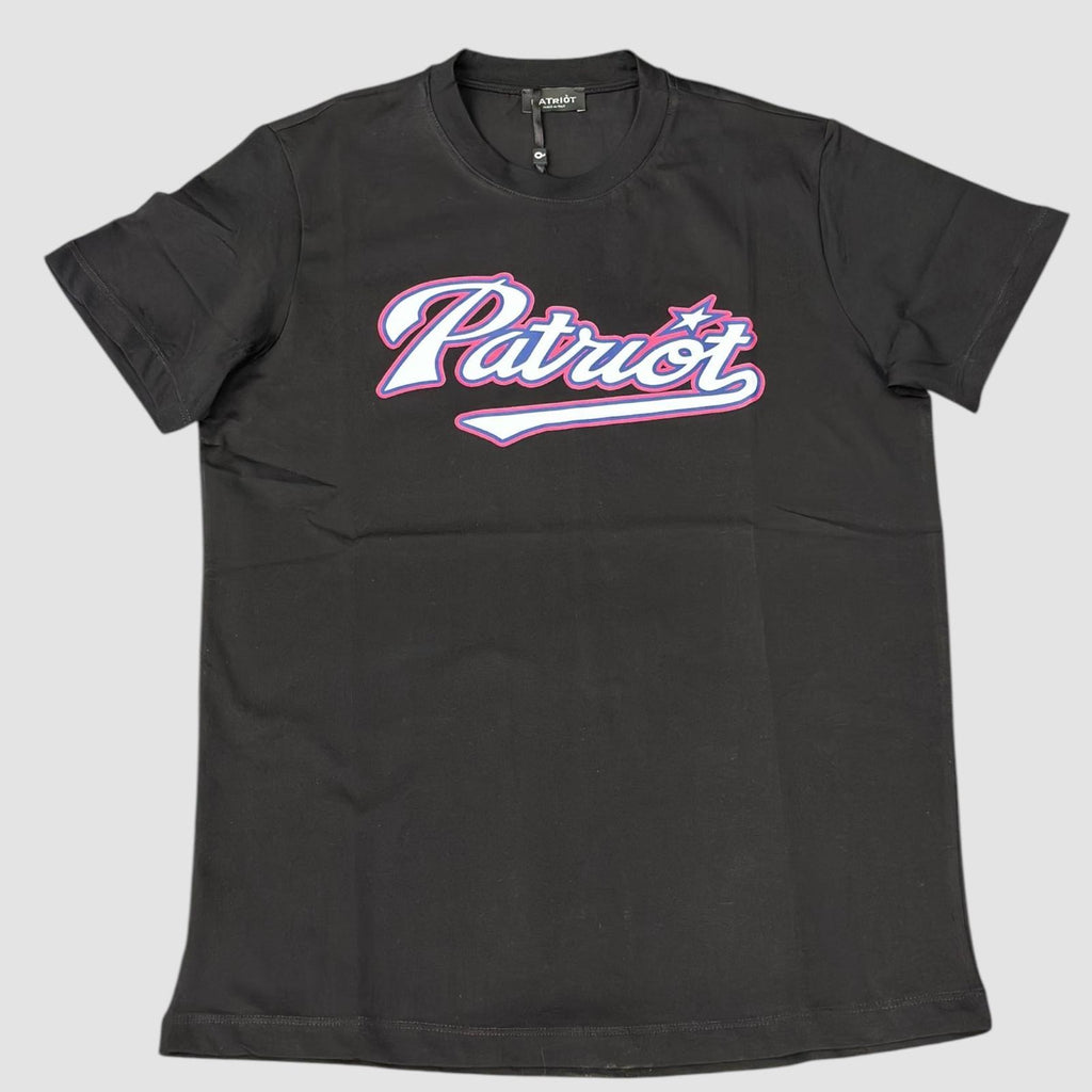 PATRIOT T-SHIRT CON STAMPA FRONTALE TRICOLORE