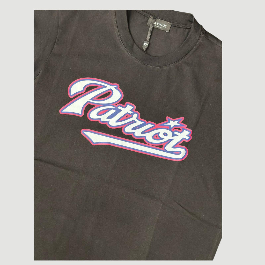 PATRIOT T-SHIRT CON STAMPA FRONTALE TRICOLORE